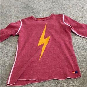 Girls Size 12- Aviator Nation long sleeve thermal